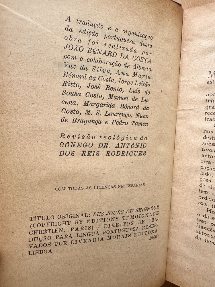 Livro antigo , catequistas, catequese