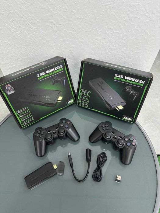 Портативна ПРИСТАВКА з двома джойстиками! Консоль + 10.000 ігор!