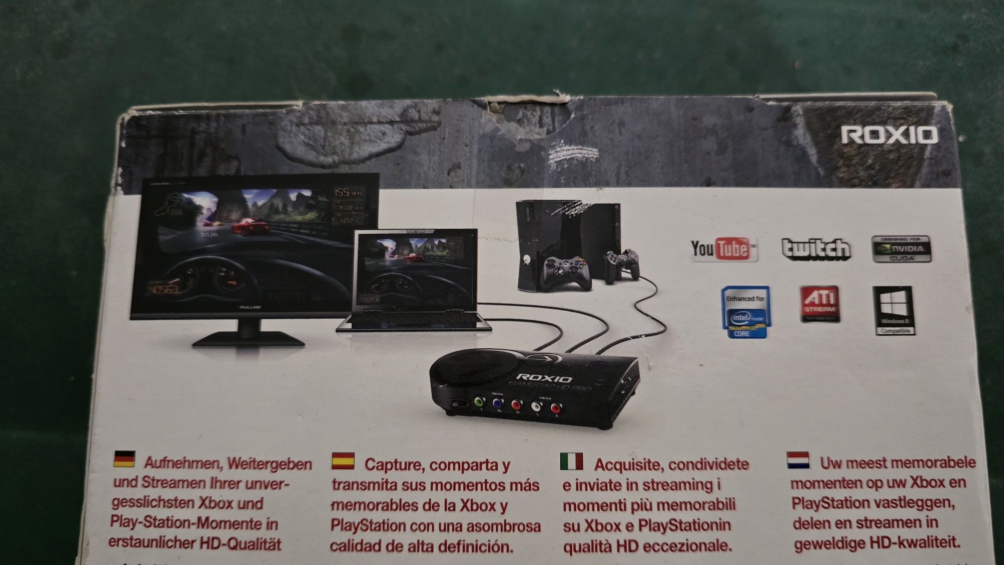 Roxio game capture