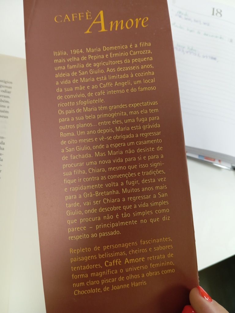 Livro com portes incluídos "Caffé Amore"