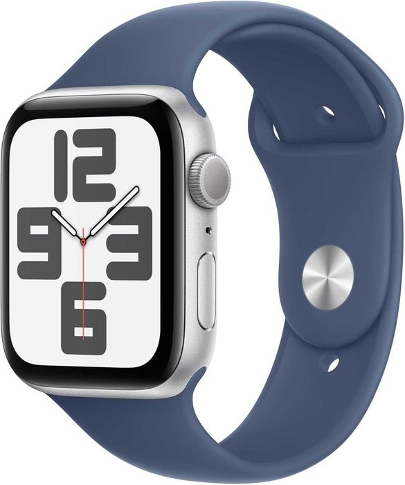 Apple Watch SE 2 gen. GPS 44mm srebrny |Nowy|1 rok gwarancja