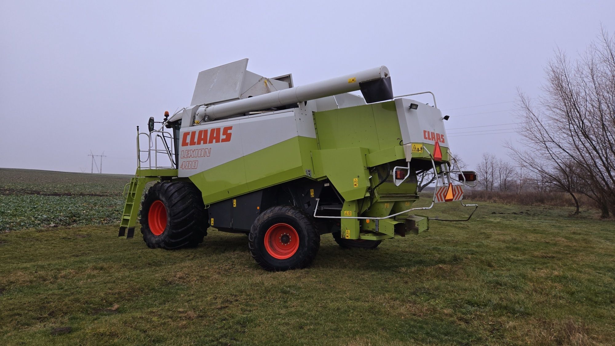 Комбайн class lexion 480 клас лексикон свіжопривезений