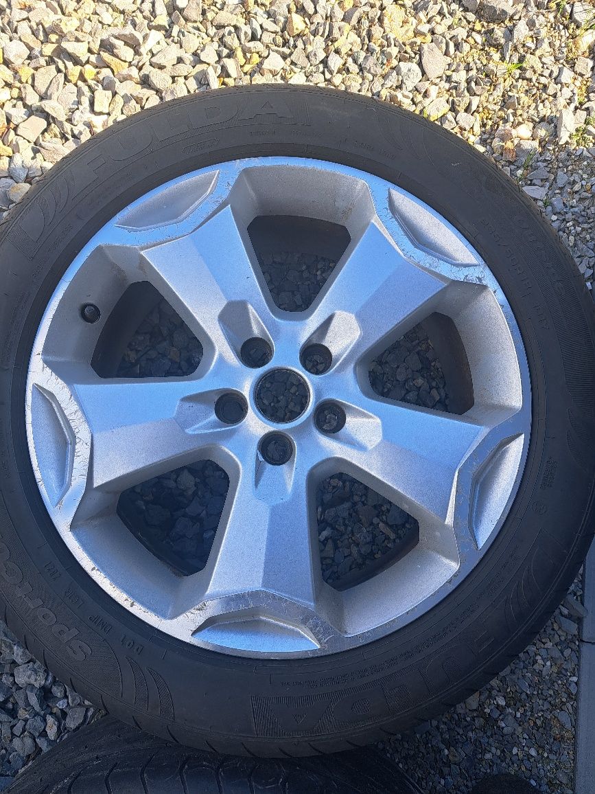 Koła alufelgi 5x108 Ford Kuga Mondeo 235/50/18 opony letnie 21rok