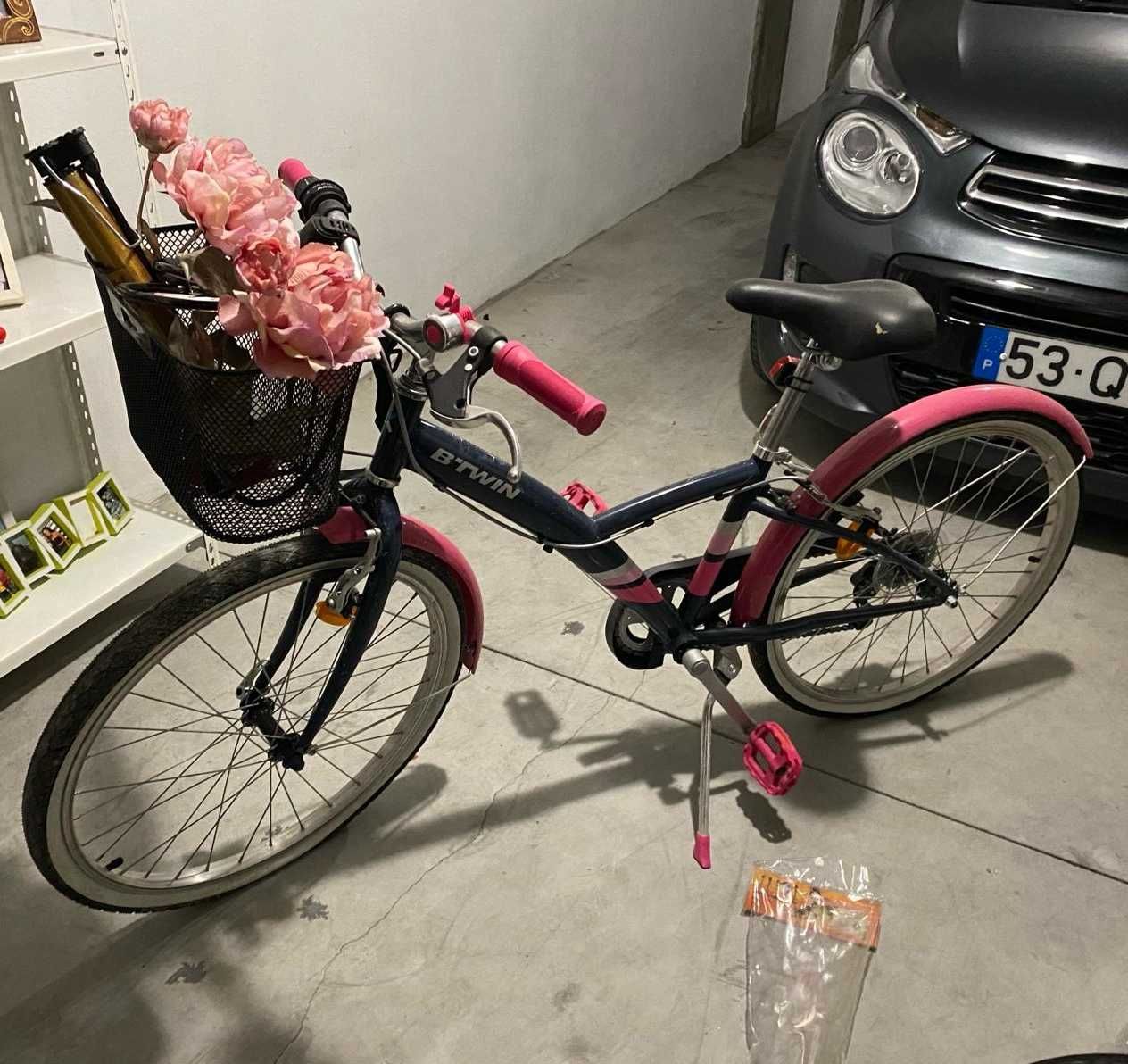 Bicicleta de menina/senhora roda 24