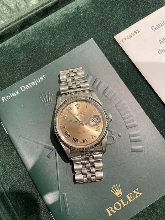 Rolex Datejust 36mm Pink Dial