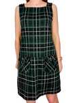 Zielona sukienka w kratę L 40 Dorothy Perkins