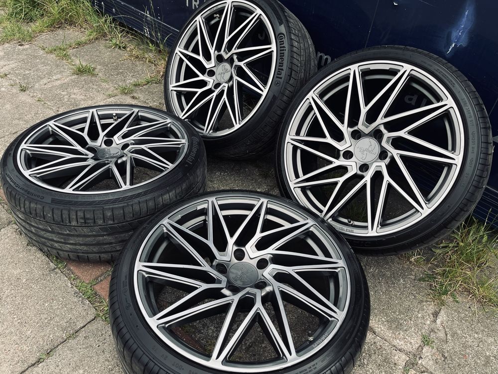 Alufelgi 5x112 19 Cali KT20 Audi A3 A4 VW Golf Skoda Octavia Sea OPONY