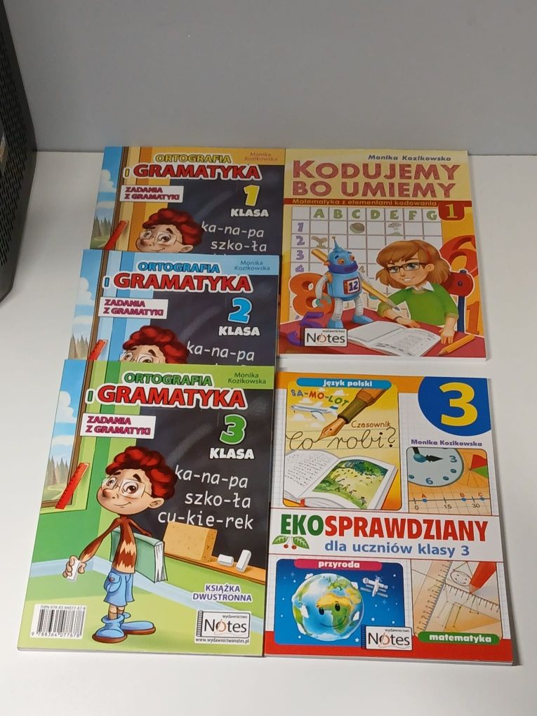 Nowe! Kodowanie, Ortografia i Gramatyka, EkoSprawdziany, M.Kozikowska
