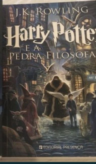 Dois livros Harry Potter
