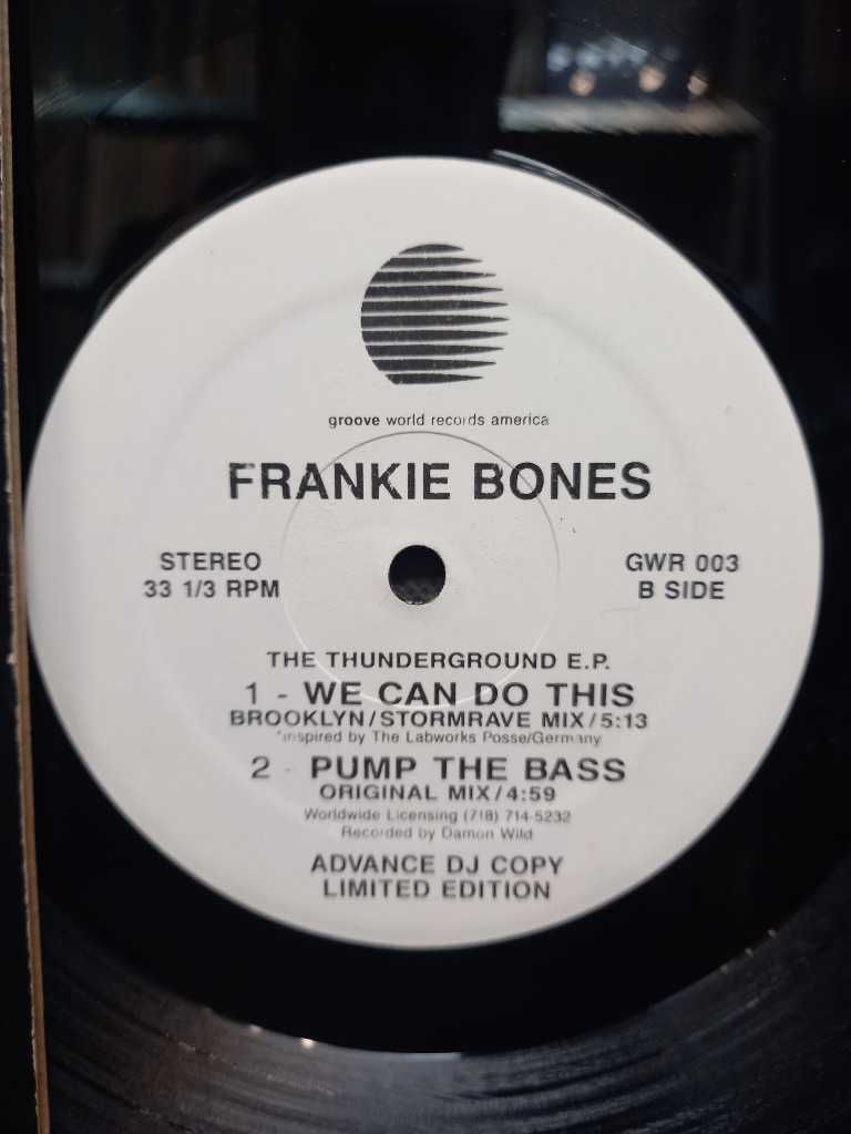 Frankie Bones – We Can Do This. Acid Techno, płyta winylowa