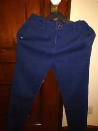 12 anos Calças + camisa de menino azul marino. Marca Nukutavake Slim