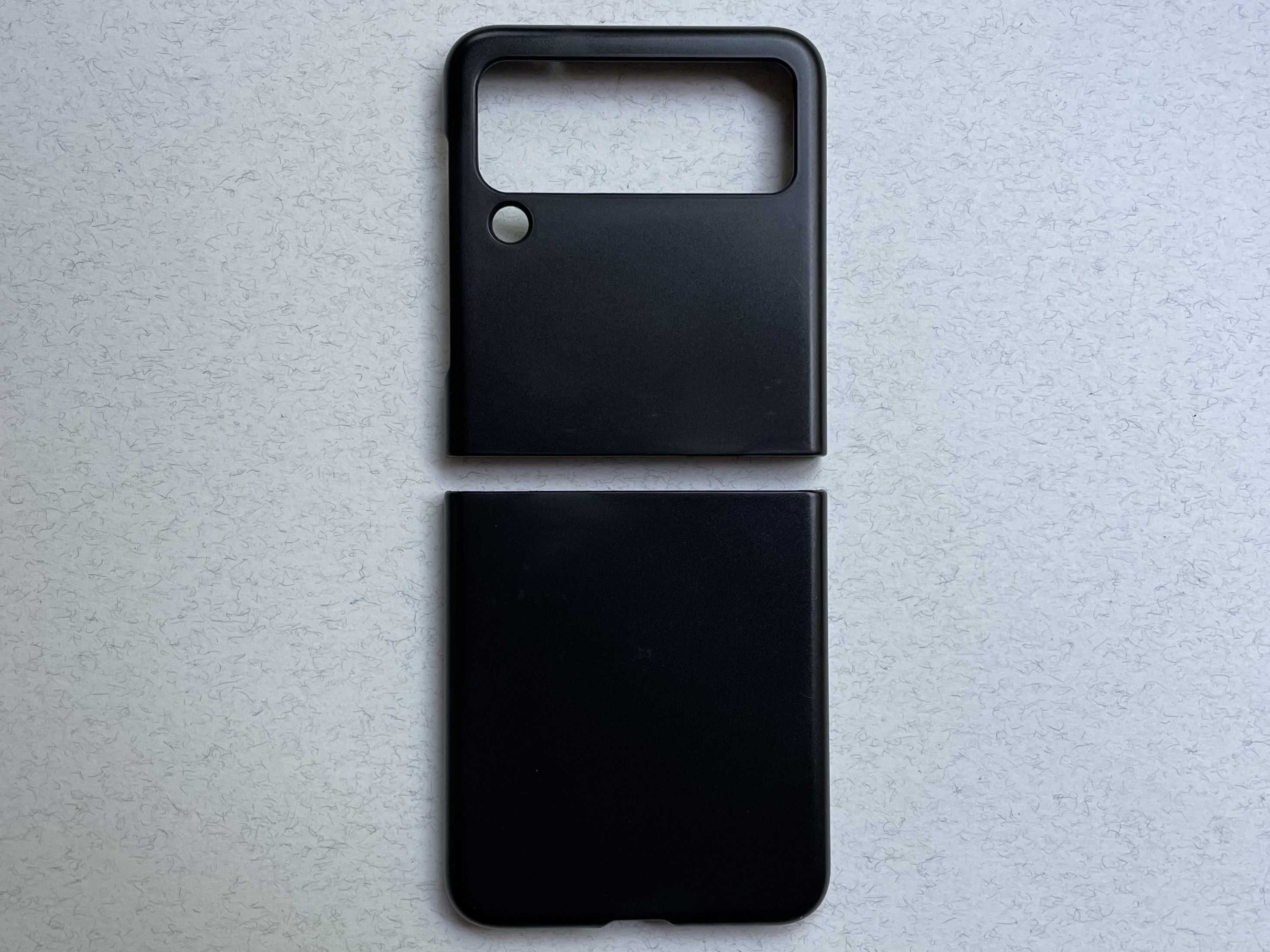 Samsung Galaxy Flip 3 чохол пластик матовий чорний 4 5 чехол
