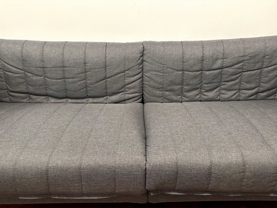 Sofá 3 lugares cinzento, em perfeito estado!
