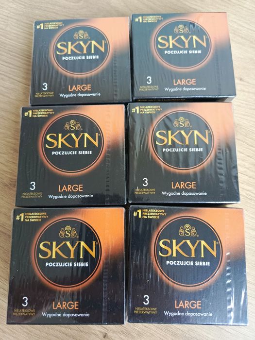 Prezerwatywy Skyn Large 6 opakowań