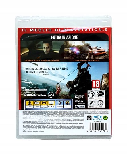 Battlefield Hardline Dubbing PL Gra na PS3