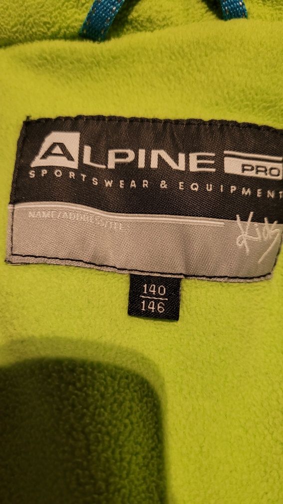 Kurtka narciarska Alpine PRO rozm. 140-146