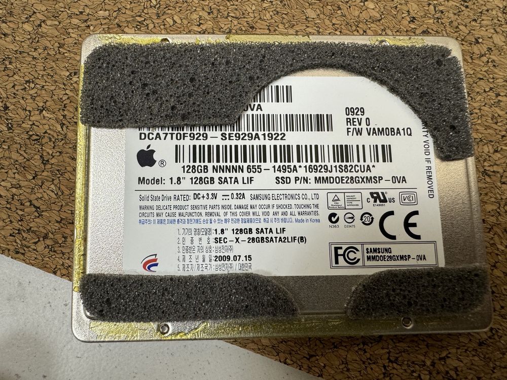 Ssd диск 1.8 дюймов 128 Гб
