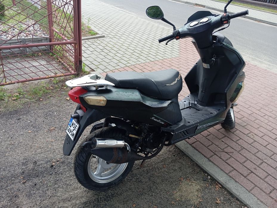 Skuter 4T**Motobi** sprawny ** ważne oplaty