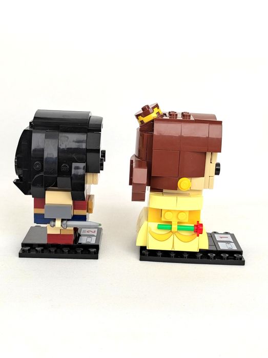 Lego brickheadz 41599 красуня та чудовісько Бель 41595 Disney Дісней