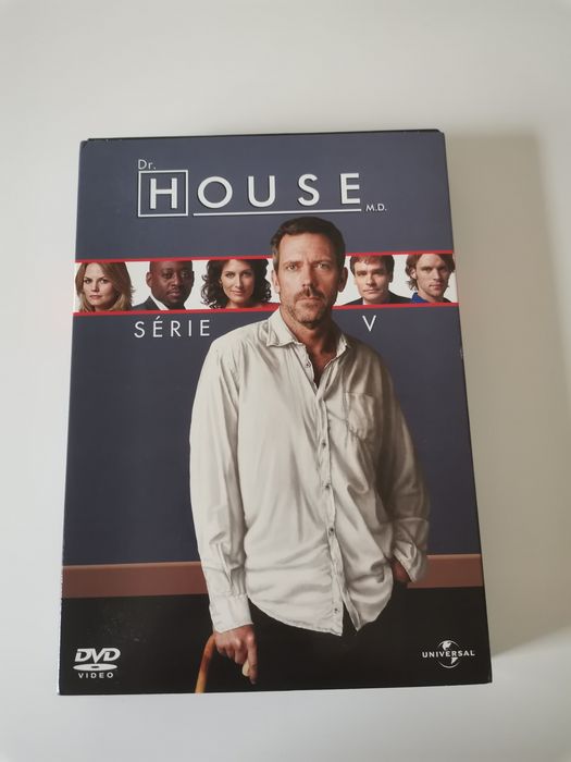 Dr House MD Série em DVD em excelente estado Temporadas 1/2/3/4/5/6