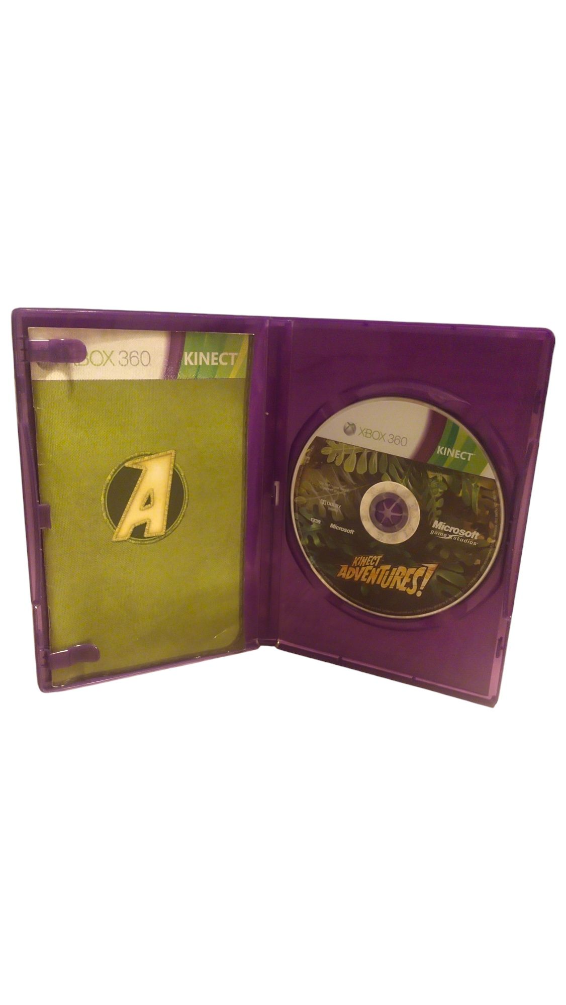 Gra na Xbox 360 adventures kinect