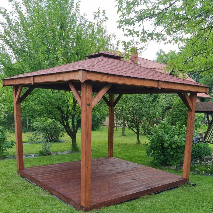 Altana ogrodowa MALTA 3x3, wiata, pergola zadaszenie altanka drewniana