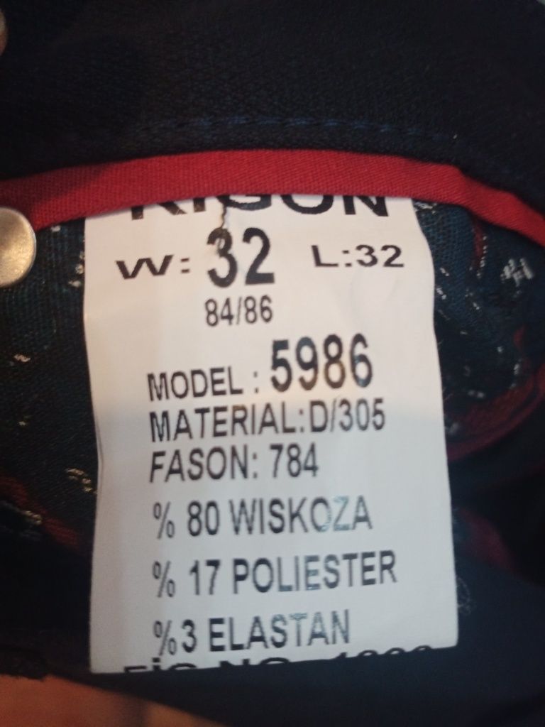 Spodnie eleganckie młodzieżowe/męskie