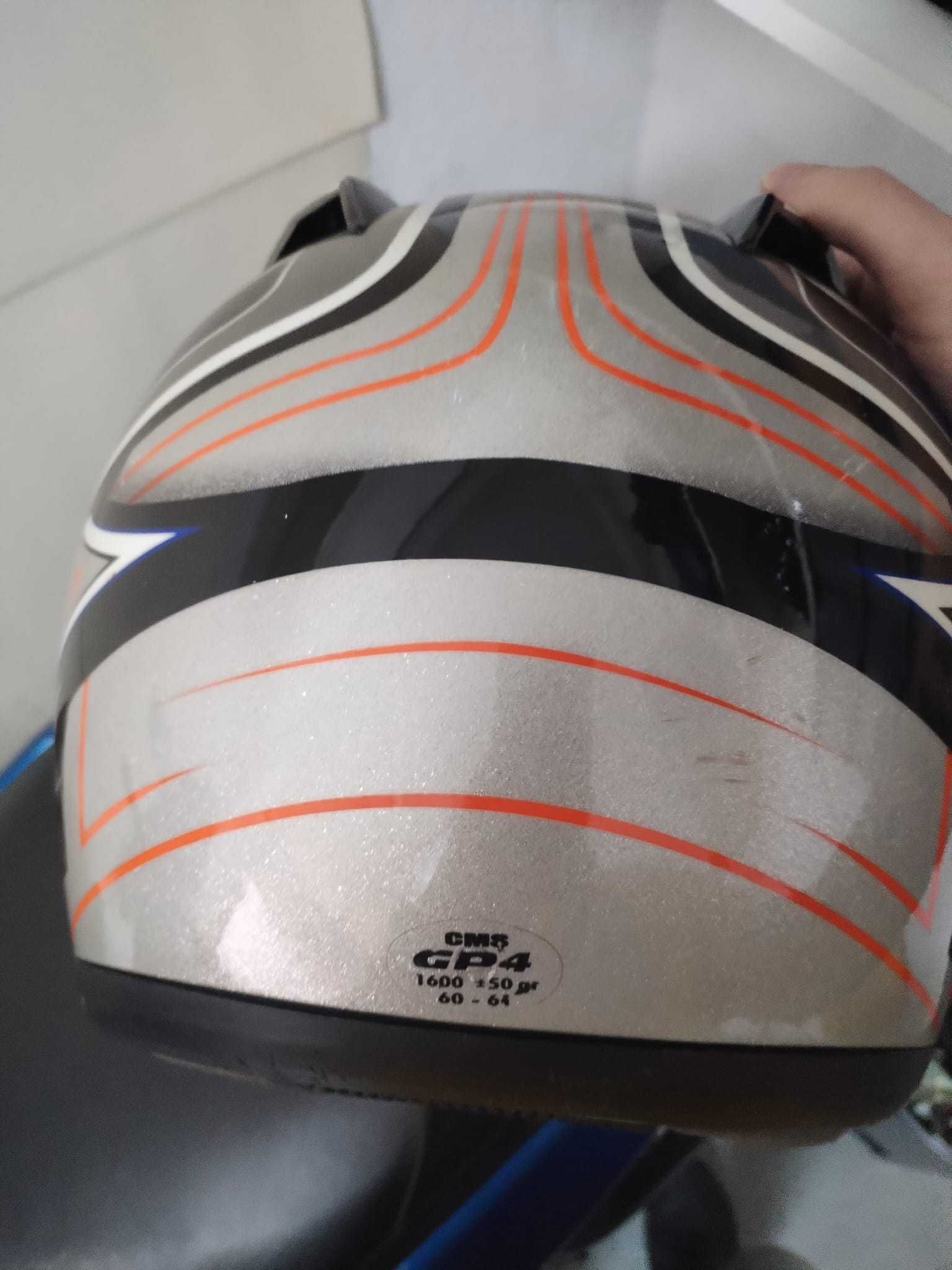Capacete de mota