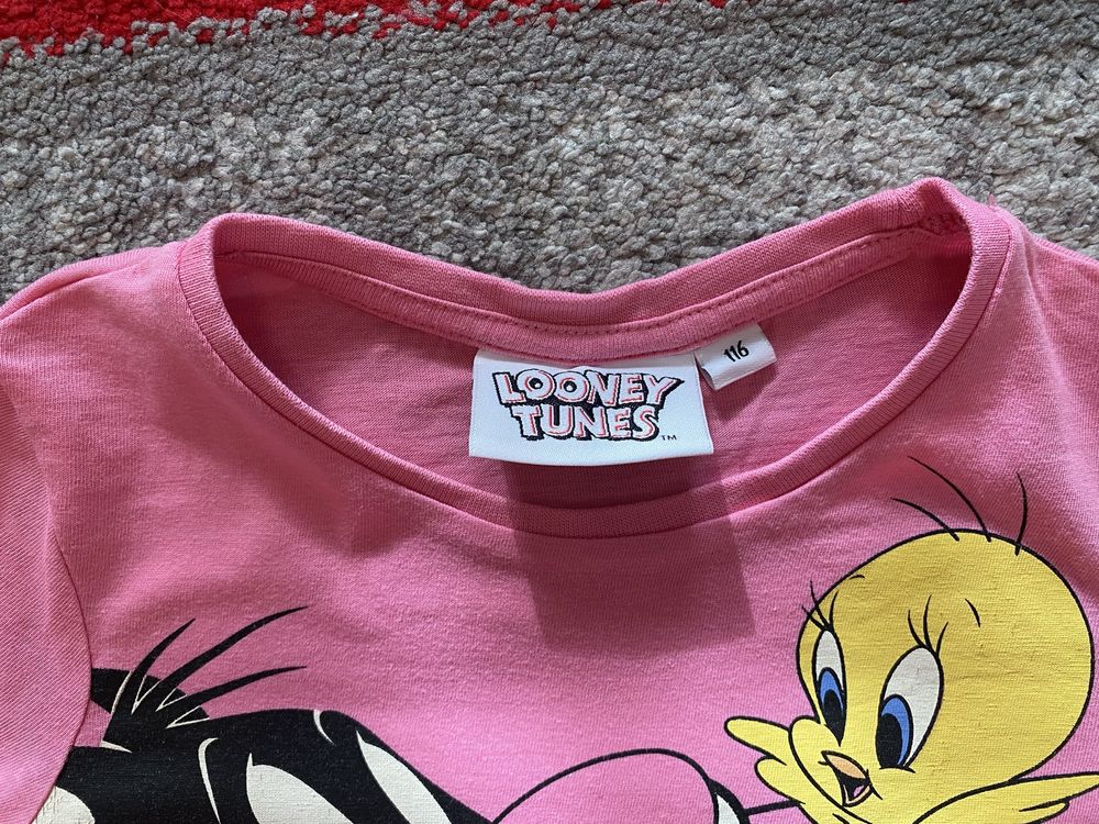 Bluzka r.116 dla dziewczynki Looney Tunes