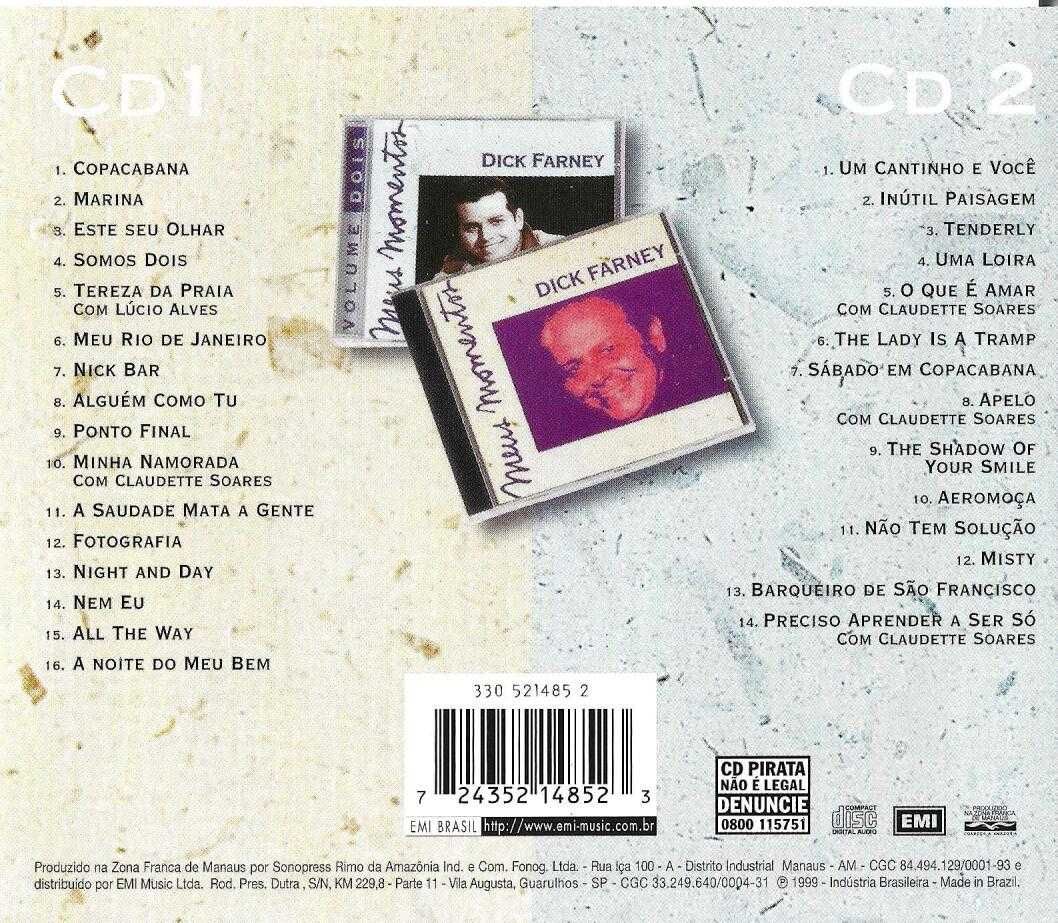 Dick Farney - Meus Momentos (2 CD)