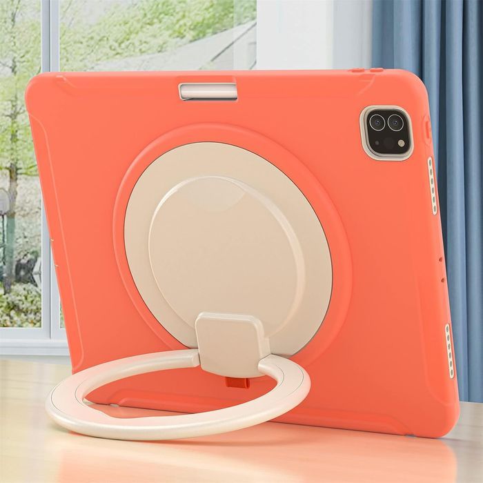 Etui do iPad Pro 5/4/3 12.9” Podstawka i Miejsce na Rysik Pomarańczowe