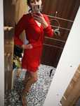 Czerwona sukienka#walentynki