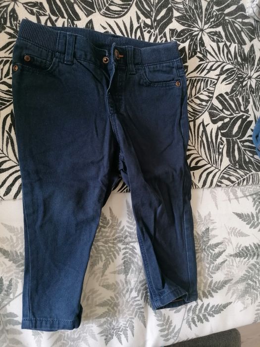 Spodnie jeans 74 3 pary