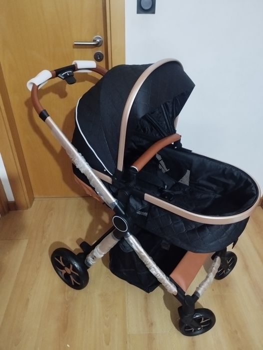 Carrinho 3 em 1 — completo, prático e portátil!