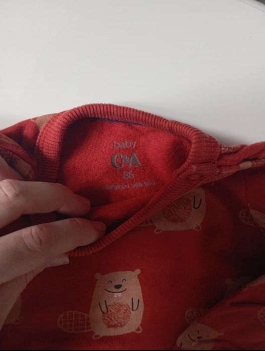 Bluza jesienna + chusta