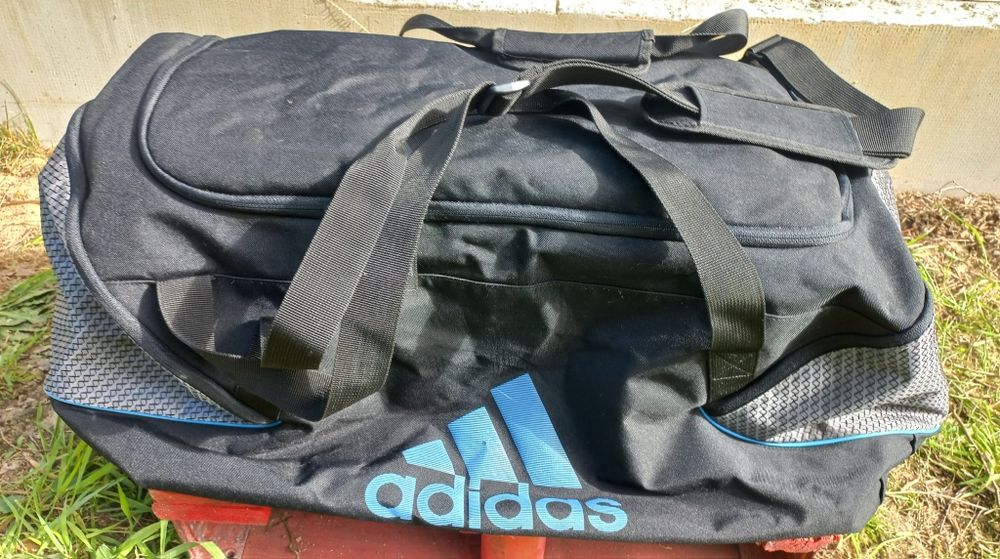 Torba turystyczna sportowa Adidas na wyjazd OGROMNA! B62003