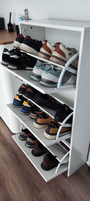 Sapateira branca 3 gavetas