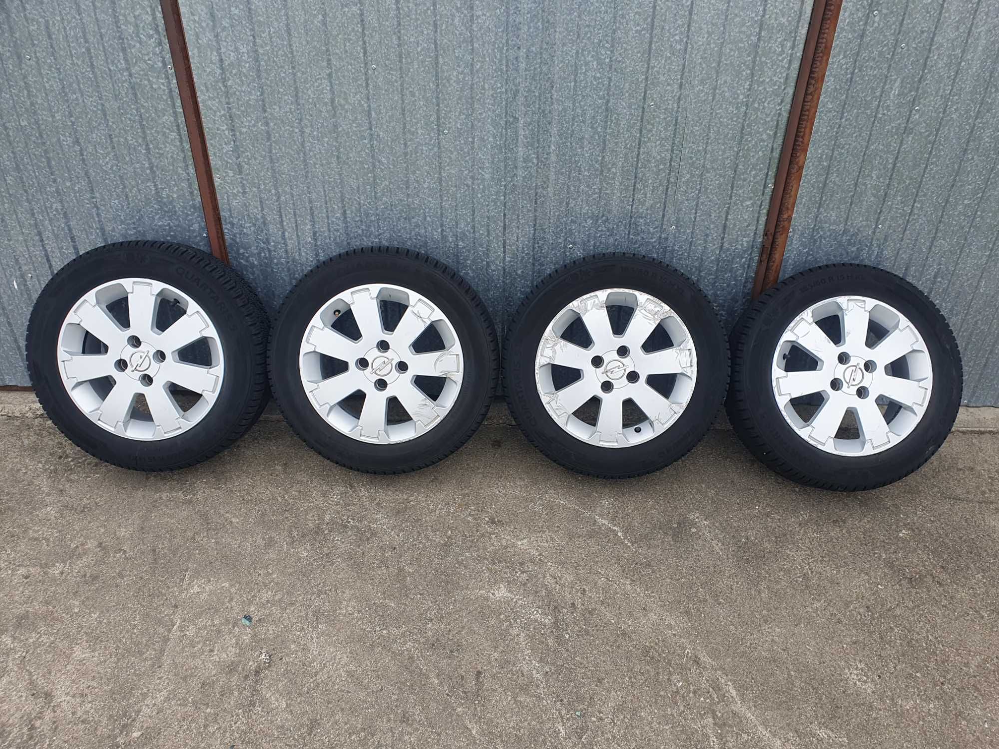 Koła felgi alufelgi Opel Meriva 15 cali 4x100 opony 185/60/15 kpl