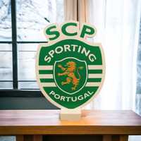 Logo Sporting com suporte