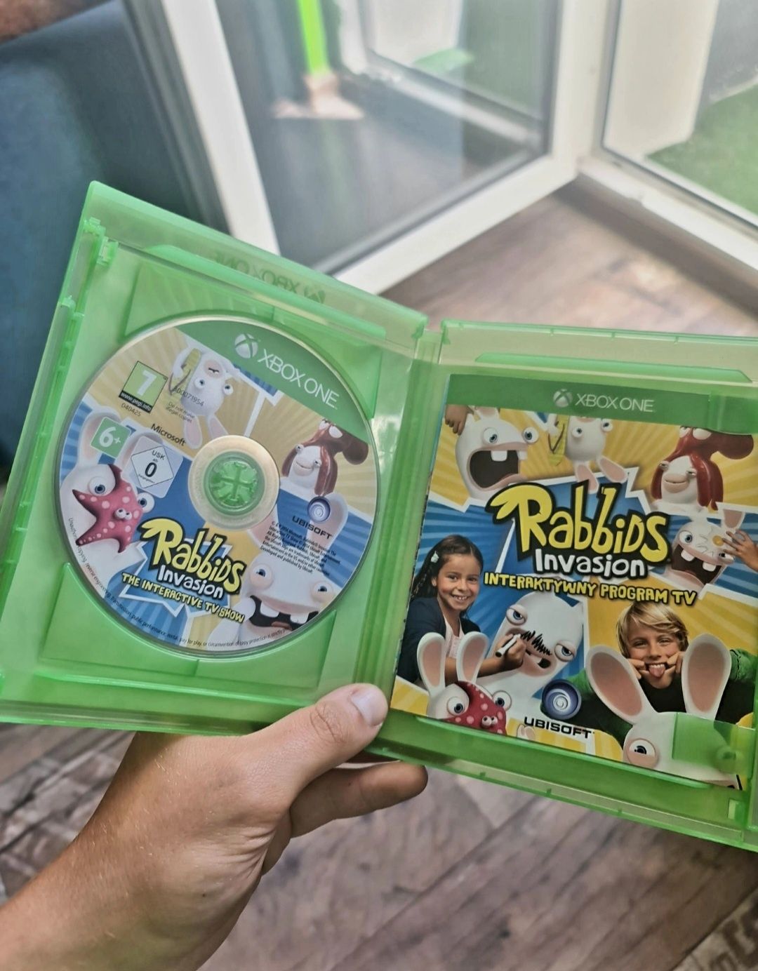 Rabbids interaktywny program tv Xbox one po polsku show króliki xone