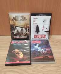 CConjunto de 4 filmes de terror em DVD de terror