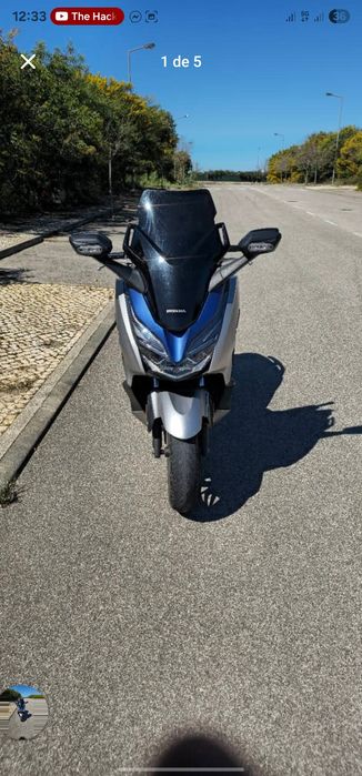 Honda forza 125 cilindrada