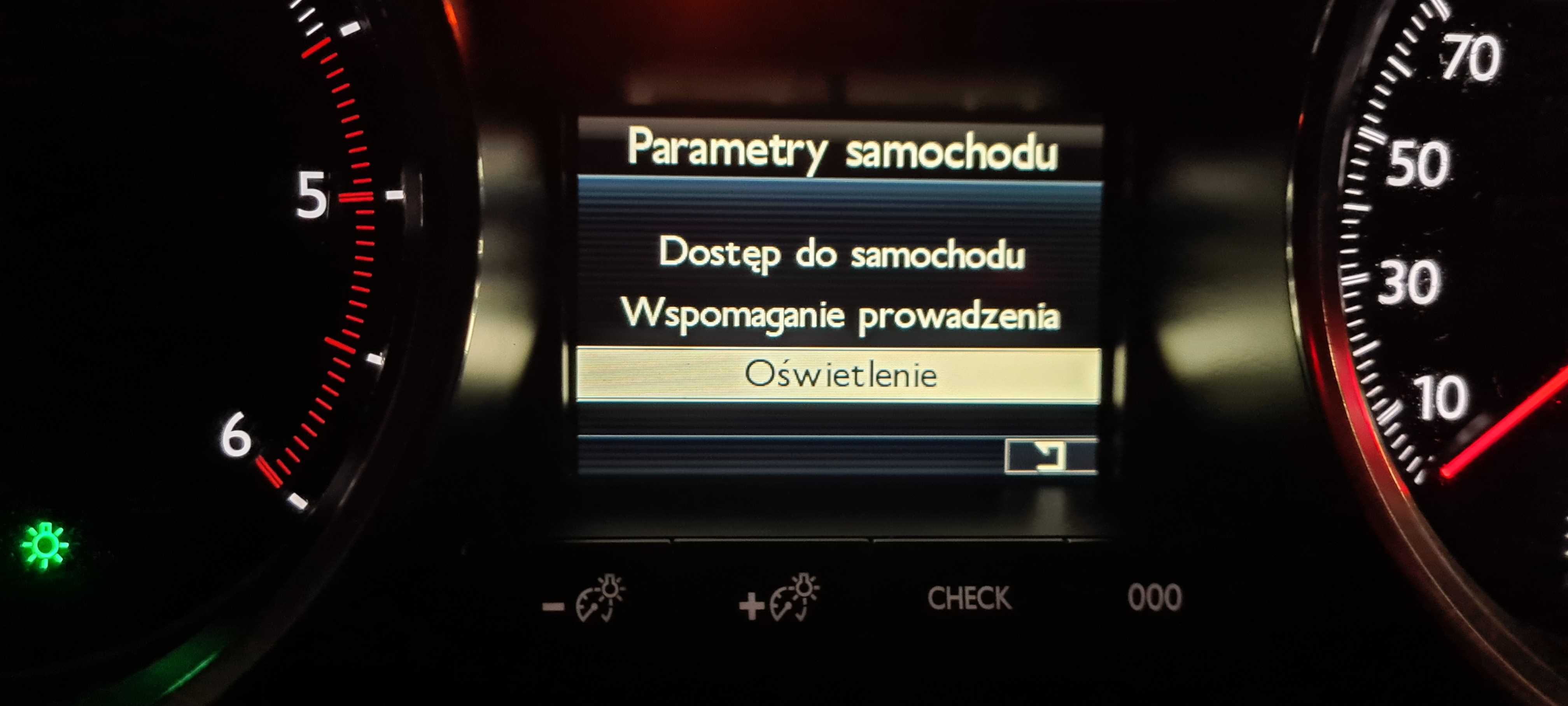 KOLOROWY Wyświetlacz licznika Peugeot 508 / DS5 - NOWY + KODOWANIE