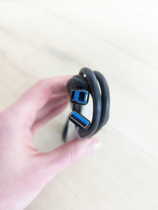 Кабель USB-A to USB-B usb 3.0 оригінальний з комплекту Dell