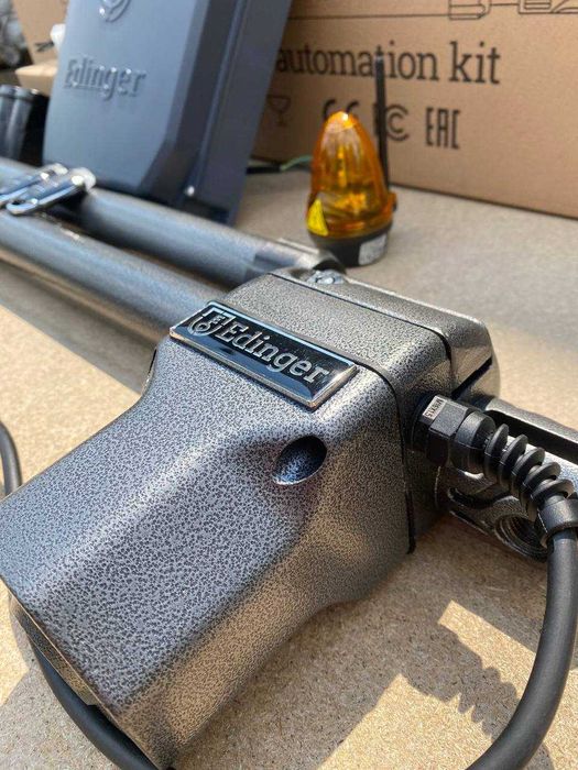 Комплект распашной автоматики для ворот, Распашные ворота, Монтаж