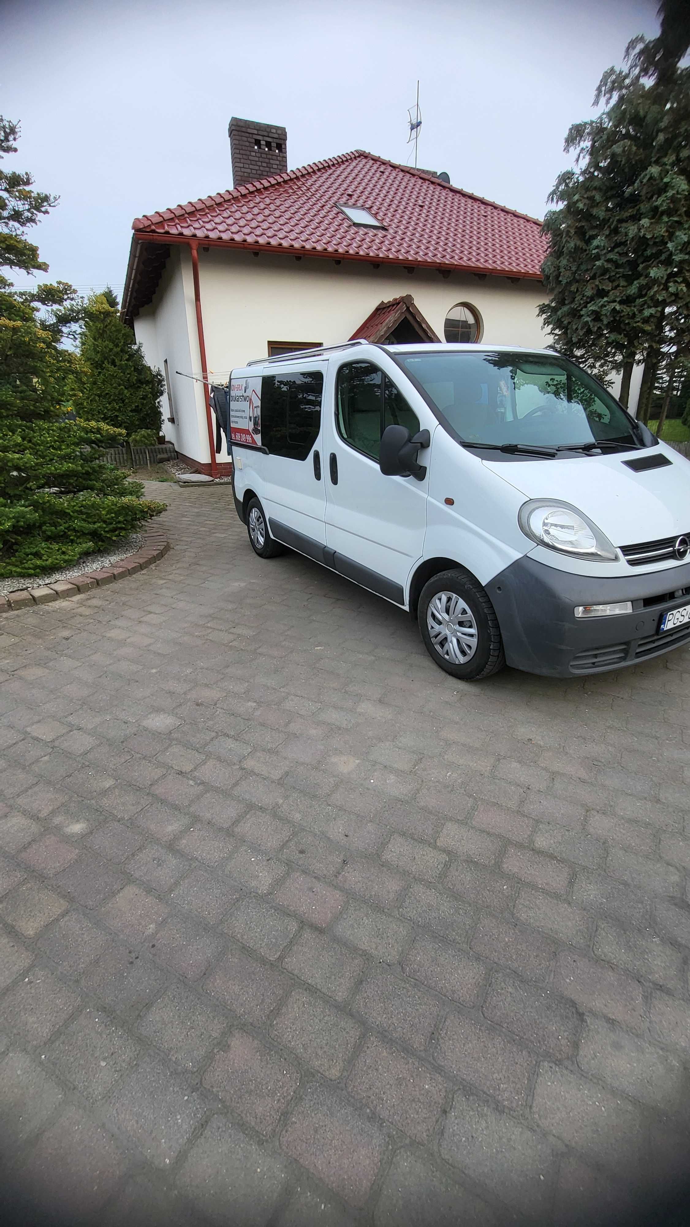 Opel Vivaro 1.9 DTI 9 osobowy zamiana