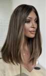 Nowa naturalna peruka lace front 100% ludzki wlos na co dzien