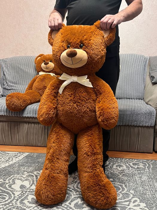 Мʼяка іграшка ведмедик 110см!!! Тільки для м. Умань!!!