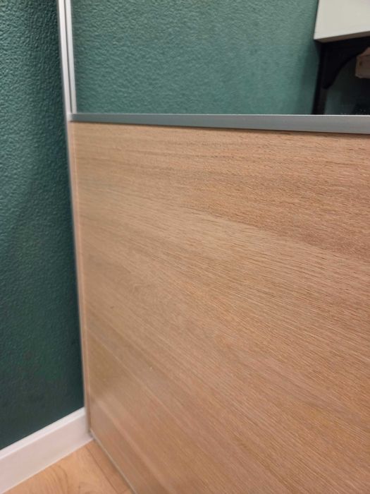 Drzwi przesuwne ikea pax 150x236 AULI lustro lustrzane dąb