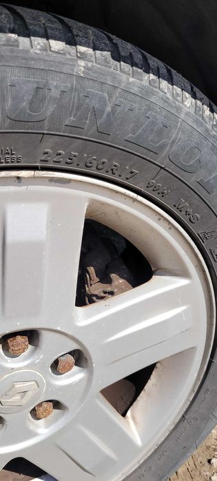 Espace IV Alufelgi 17" 5x108 Komplet